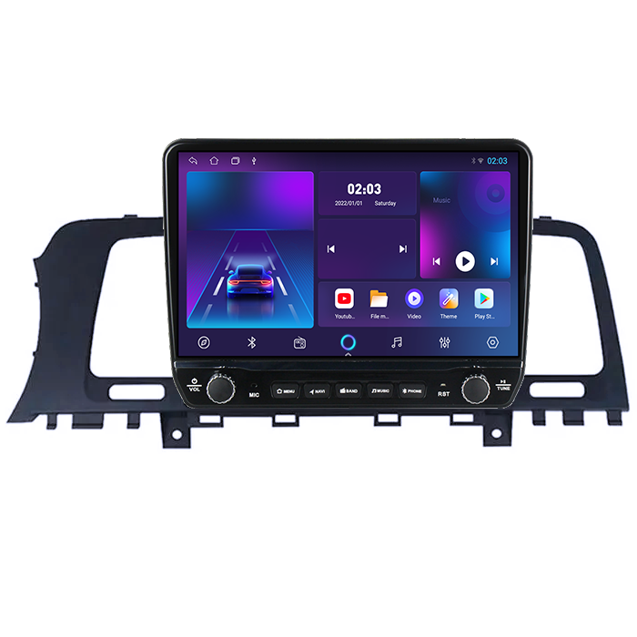 Navigatie dedicata Nissan Murano Z51 2008 - 2014 Tesla cu butoane rotative model 2024, 4GB RAM 64GB ROM, Procesor Quadcore, Android 14, Display QLED 10", DSP, Carplay&Android Auto [6]