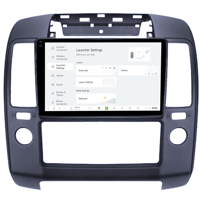 Navigatie dedicata Nissan Navara 2004-2014, DUDU3, 4GB RAM 64GB ROM, Octacore, Platforma 8581, Android, Display QLED 9", DSP, Carplay&AndroidAuto [5]