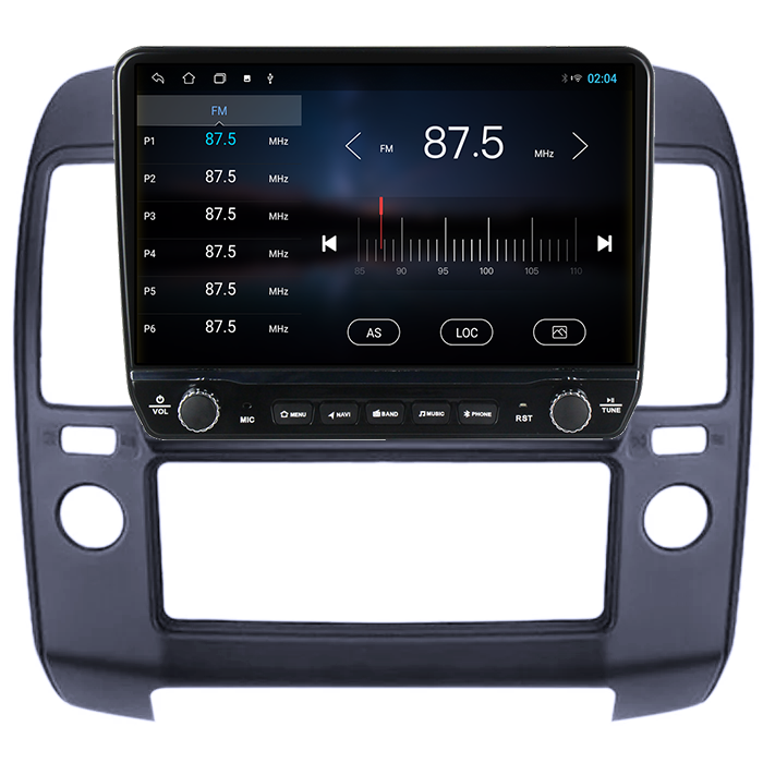 Navigatie dedicata Nissan Navara 2005-2010 Tesla cu butoane rotative model 2024, 4GB RAM 64GB ROM, Procesor Quadcore, Android 14, Display QLED 10", DSP, Carplay&Android Auto [4]