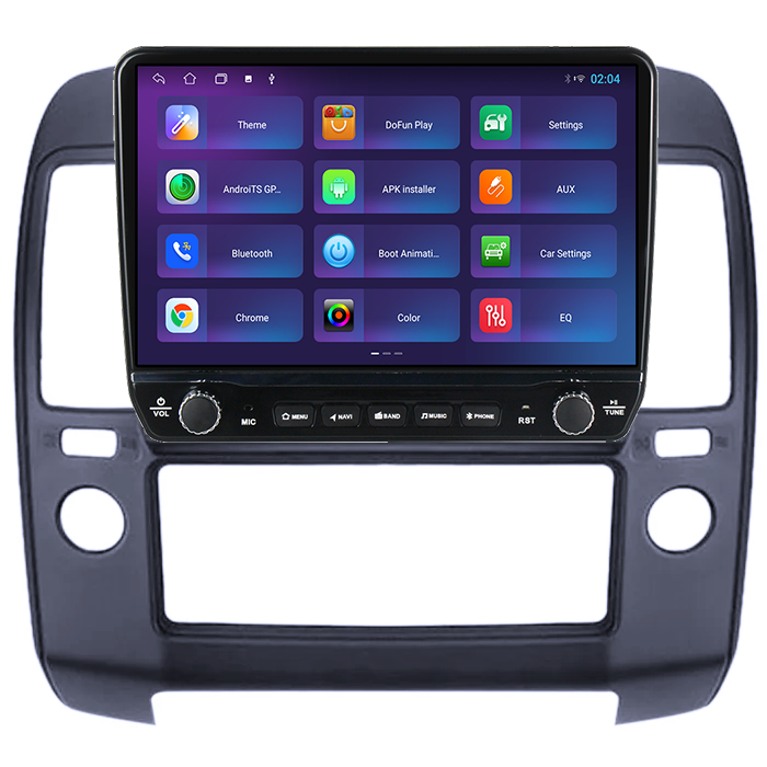 Navigatie dedicata Nissan Navara 2005-2010 Tesla cu butoane rotative model 2024, 4GB RAM 64GB ROM, Procesor Quadcore, Android 14, Display QLED 10", DSP, Carplay&Android Auto [5]