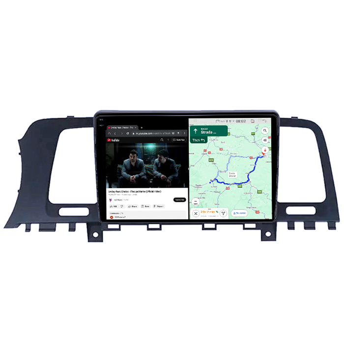 Navigatie dedicata Nissan Murano Z51 2008-2014, 8GB RAM 128GB ROM, Octacore, Platforma TS18, Android 14, Display QLED 9", Suporta camera 360", DSP, Carplay&Android Auto, SIM 4G, Ventilator Activ [4]