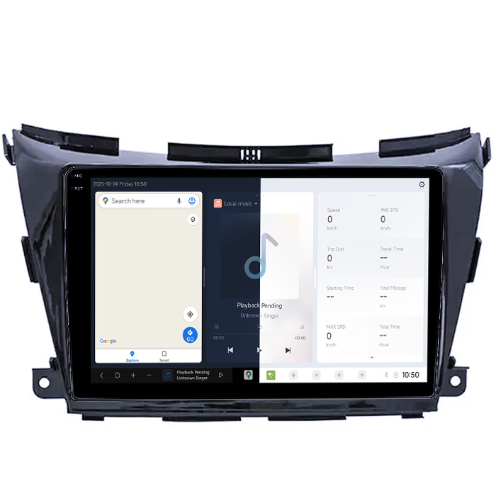 Navigatie dedicata Nissan Murano 2014-2020, DUDU3, 4GB RAM 64GB ROM, Octacore, Platforma 8581, Android, Display QLED 9", DSP, Carplay&AndroidAuto [2]
