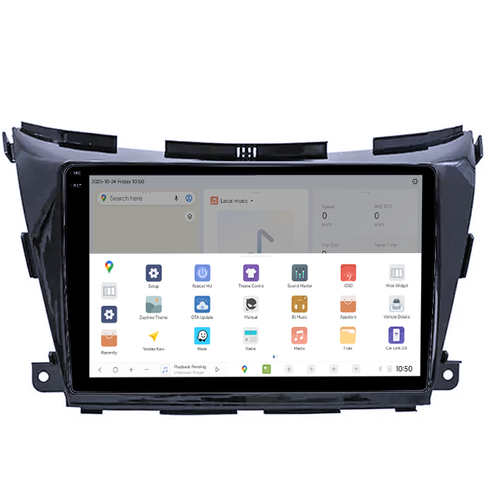 Navigatie dedicata Nissan Murano 2014-2020, DUDU3, 4GB RAM 64GB ROM, Octacore, Platforma 8581, Android, Display QLED 9", DSP, Carplay&AndroidAuto [3]