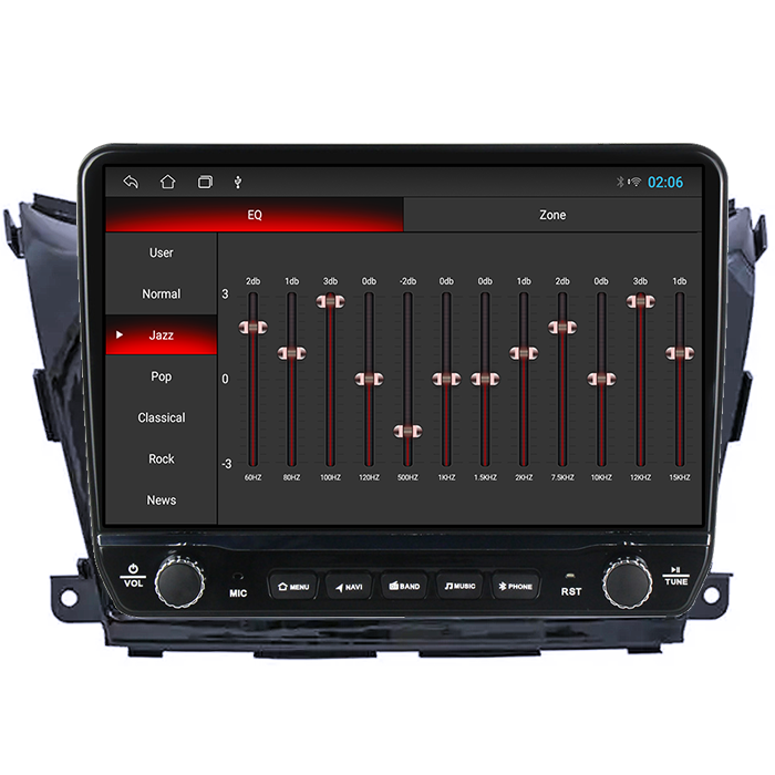Navigatie dedicata Nissan Murano 2014-2020 Tesla cu butoane rotative model 2024, 4GB RAM 64GB ROM, Procesor Quadcore, Android 14, Display QLED 10", DSP, Carplay&Android Auto [2]