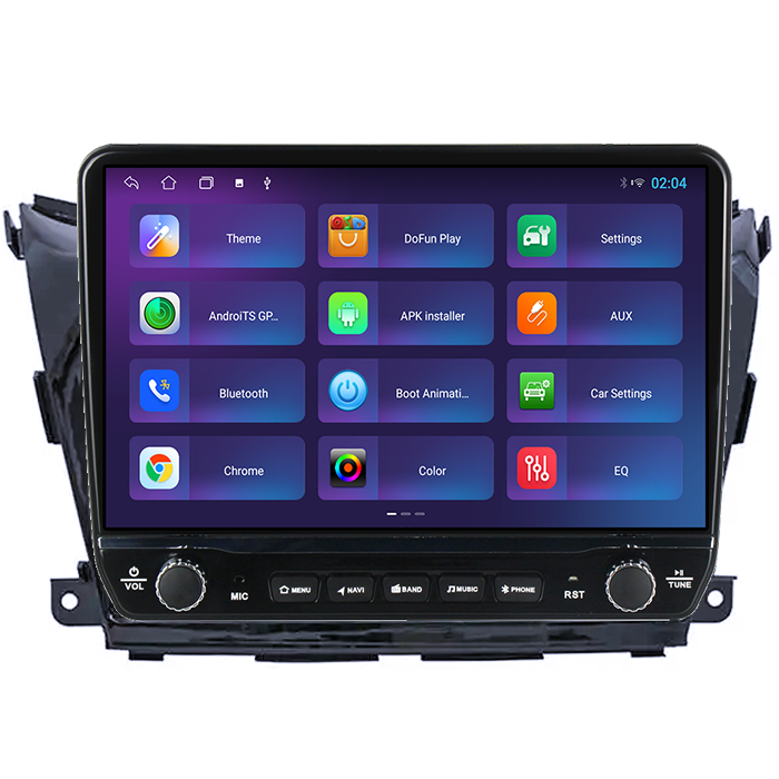 Navigatie dedicata Nissan Murano 2014-2020 Tesla cu butoane rotative model 2024, 4GB RAM 64GB ROM, Procesor Quadcore, Android 14, Display QLED 10", DSP, Carplay&Android Auto [5]