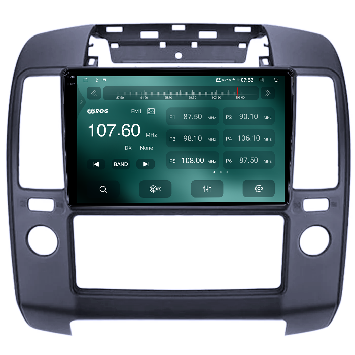 Navigatie dedicata Nissan Navara 2004-2010, 4GB RAM 64GB ROM, Quadcore, Android 14, Display QLED 1K, 9", DSP, Carplay&Android Auto, Suport camere AHD [3]