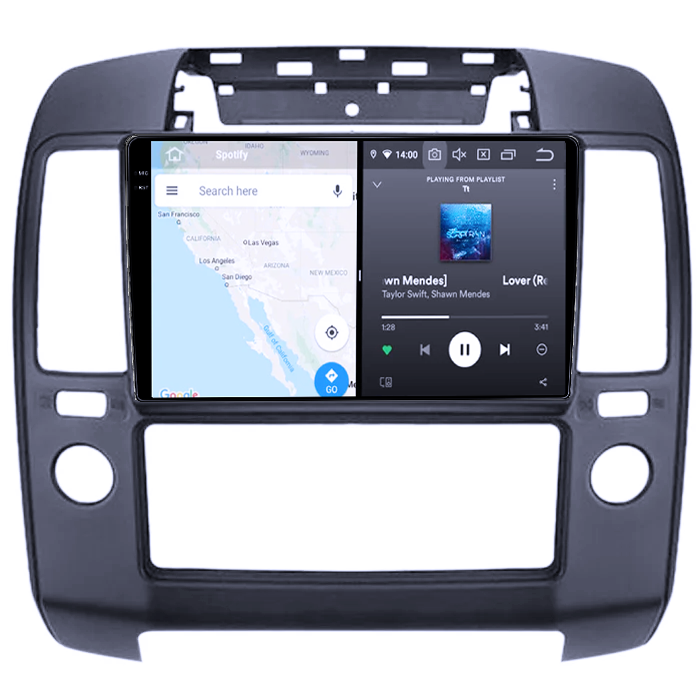 Navigatie dedicata Nissan Navara 2004-2010, 8GB RAM 128GB ROM, Octacore, Platforma TS18, Android 14, Display QLED 9", Suporta camera 360", DSP, Carplay&Android Auto, SIM 4G, Ventilator Activ [7]