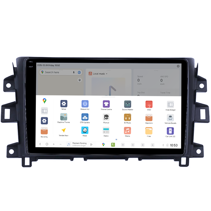 Navigatie dedicata Nissan Navara 2014-2016, DUDU3, 4GB RAM 64GB ROM, Octacore, Platforma 8581, Android, Display QLED 9", DSP, Carplay&AndroidAuto [3]