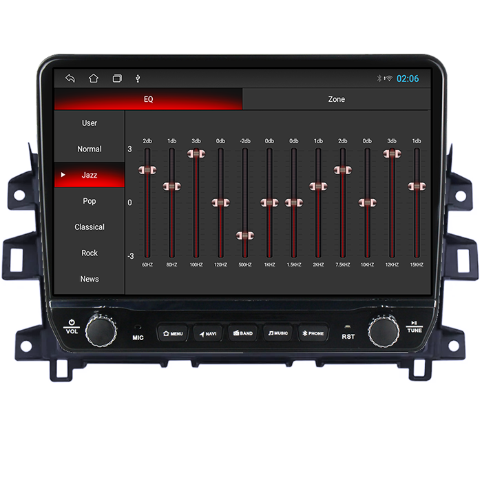 Navigatie dedicata Nissan Navara 2011-2016 Tesla cu butoane rotative model 2024, 4GB RAM 64GB ROM, Procesor Quadcore, Android 14, Display QLED 10", DSP, Carplay&Android Auto [2]