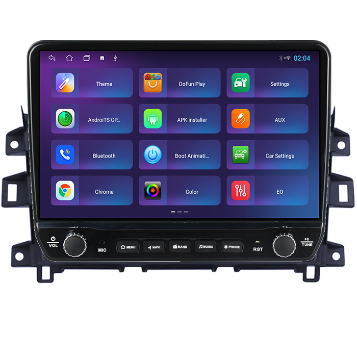 Navigatie dedicata Nissan Navara 2011-2016 Tesla cu butoane rotative model 2024, 4GB RAM 64GB ROM, Procesor Quadcore, Android 14, Display QLED 10", DSP, Carplay&Android Auto [5]
