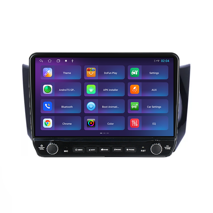 Navigatie dedicata Nissan Sylphy 2012-2018 Tesla Cu Butoane Rotative Model 2024, 4GB RAM 64GB ROM, Procesor Quadcore, Android 14, Display QLED 10", DSP, Carplay&AndroidAuto [3]