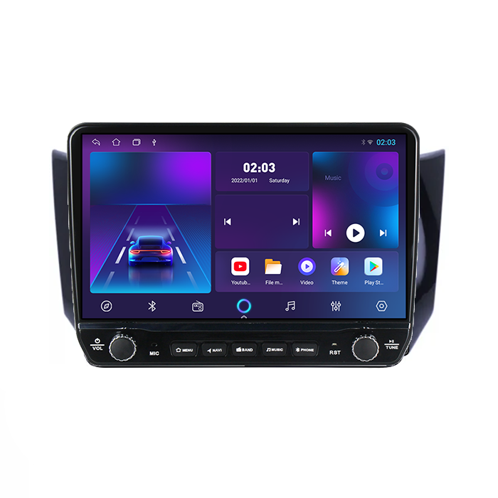 Navigatie dedicata Nissan Sylphy 2012-2018 Tesla Cu Butoane Rotative Model 2024, 4GB RAM 64GB ROM, Procesor Quadcore, Android 14, Display QLED 10", DSP, Carplay&AndroidAuto [2]