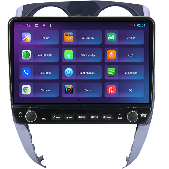 Navigatie dedicata Nissan Note 2012-2019 Tesla cu butoane rotative model 2024, 4GB RAM 64GB ROM, Procesor Quadcore, Android 14, Display QLED 10", DSP, Carplay&Android Auto [5]