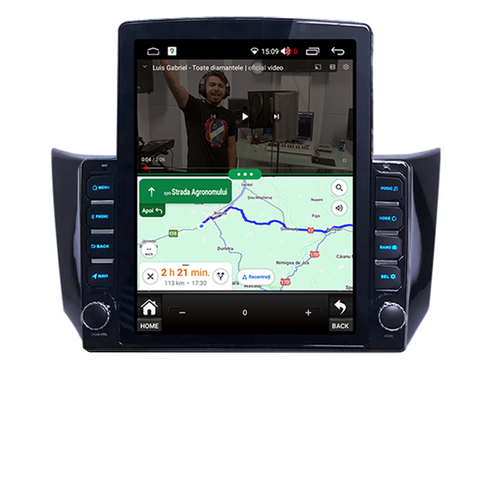 Navigatie dedicata Nissan Sylphy 2012-2018 Tesla Style, ANDROID 13, 9.7 inch , 8+128GB, Internet, Aplicatii, Waze, GPS [5]