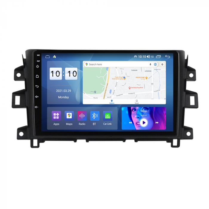 Navigatie dedicata ​Nissan Navara NP300 2011-2016, 4 GB RAM 32 ROM, Android 13, Display QLED, 9", DSP, Carplay, Android Auto, Internet, Youtube , Waze , WI-FI , USB , Bluetooth [3]