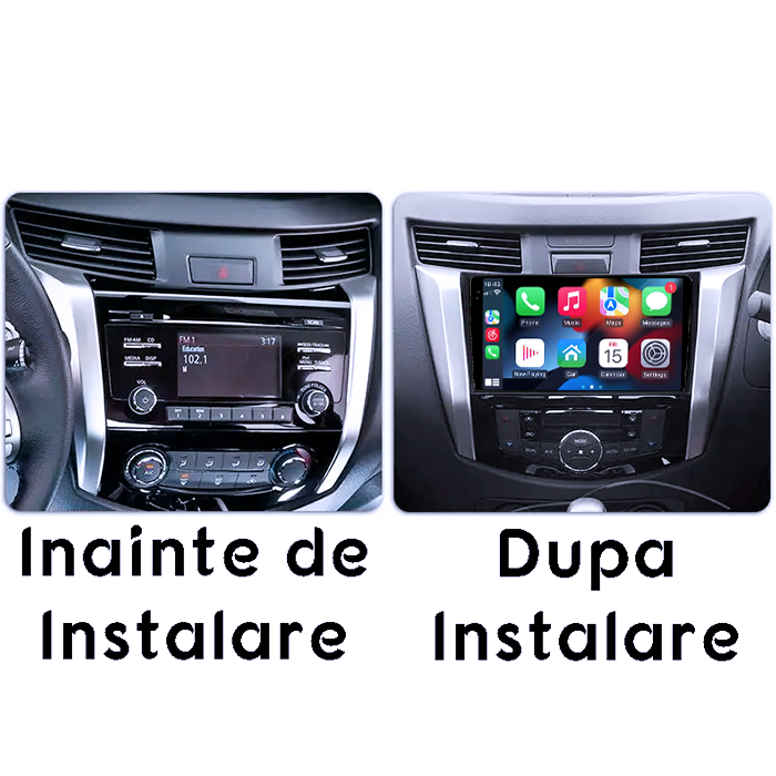 Navigatie dedicata Nissan Navara NP300 2011-2016, 4GB RAM 64GB ROM, Procesor Qualcomm Octacore, Android 14, Rezolutie 2K, Display QLED 9", DSP, Carplay&Android Auto, SIM 4G [5]