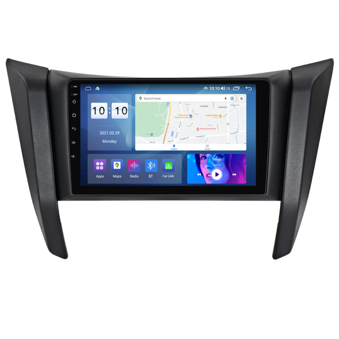Navigatie dedicata Nissan Navara NP300 Frontier 2017, 4 GB RAM 32 ROM, Android 13, Display QLED, 9", DSP, Carplay, Android Auto, Internet, Youtube , Waze , WI-FI , USB , Bluetooth [3]