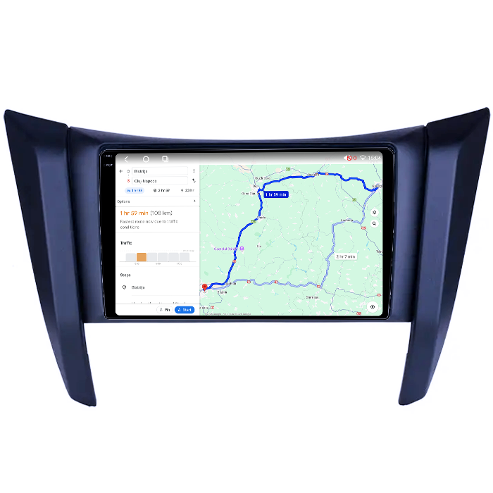 Navigatie dedicata Nissan Navara NP300 Frontier 2017, 4GB RAM 64GB ROM, Octacore, Android 14, Display QLED 1K 9", Carplay&Android Auto, SIM 4G, Ventilator Activ [4]