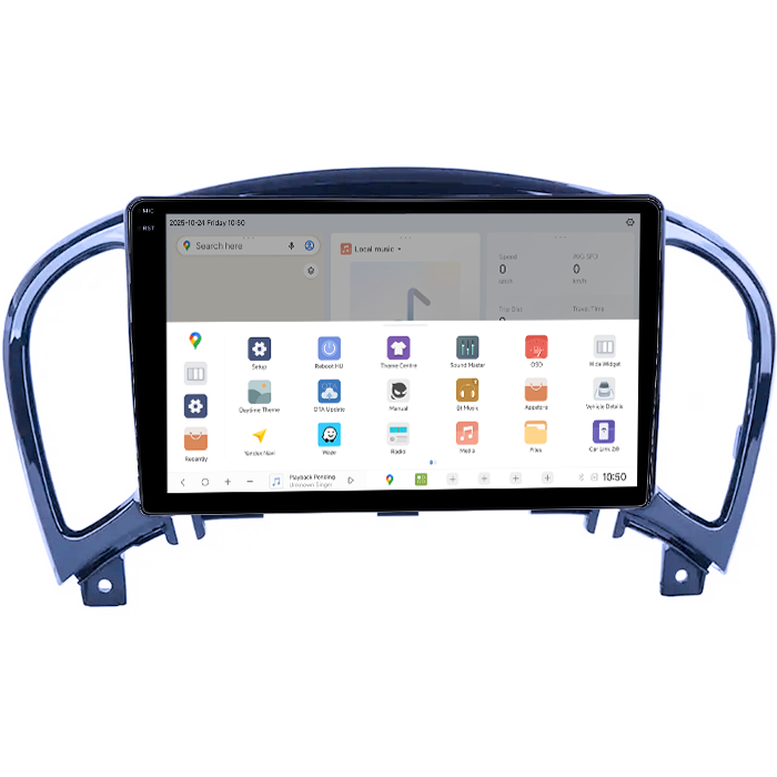 Navigatie dedicata Nissan Juke 2010-2014, DUDU3, 4GB RAM 64GB ROM, Octacore, Platforma 8581, Android, Display QLED 9", DSP, Carplay&AndroidAuto [3]