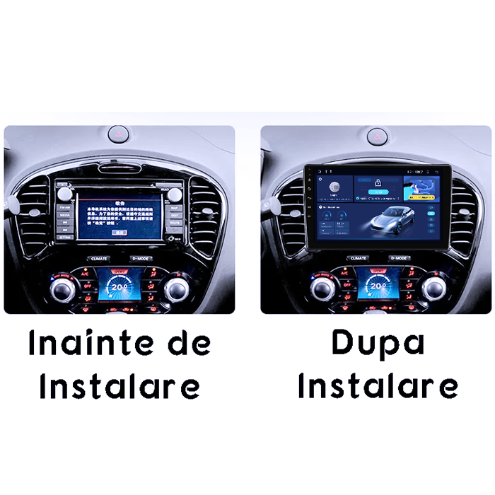 Navigatie dedicata Nissan Juke 2010-2014, DUDU3, 4GB RAM 64GB ROM, Octacore, Platforma 8581, Android, Display QLED 9", DSP, Carplay&AndroidAuto [6]