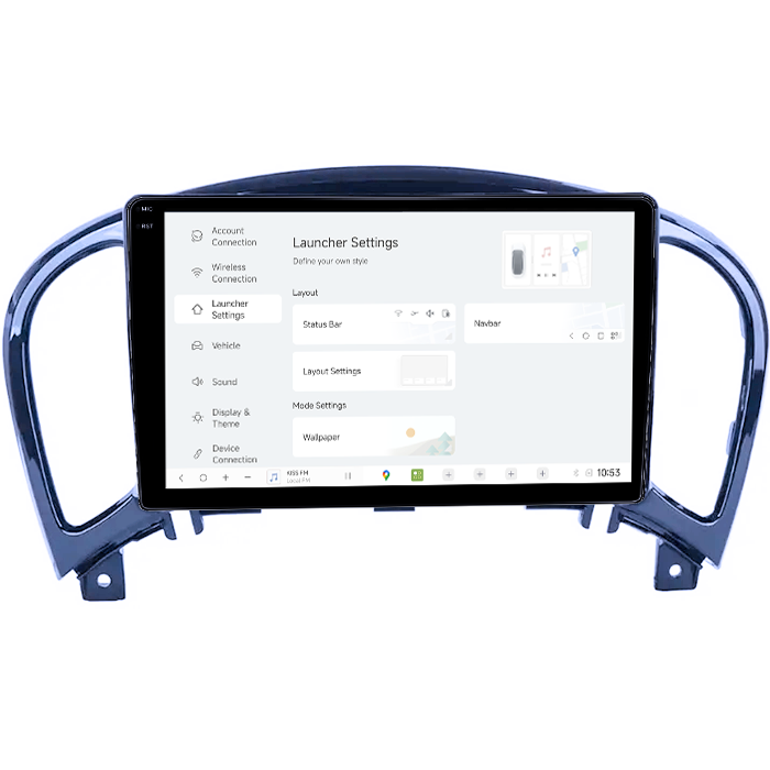Navigatie dedicata Nissan Juke 2010-2014, DUDU3, 4GB RAM 64GB ROM, Octacore, Platforma 8581, Android, Display QLED 9", DSP, Carplay&AndroidAuto [5]