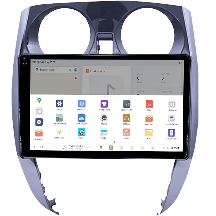 Navigatie dedicata Nissan Note 2012-2019, DUDU3, 4GB RAM 64GB ROM, Octacore, Platforma 8581, Android, Display QLED 9", DSP, Carplay&AndroidAuto [3]