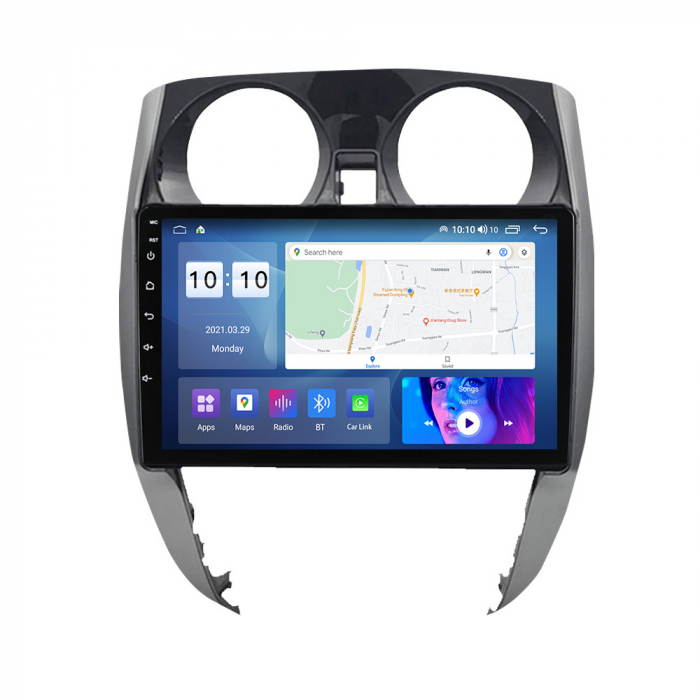 Navigatie dedicata Nissan Note 2012-2019, 4GB RAM 64GB ROM, Octacore, Android 13, Display QLED 9", DSP, Carplay, Android Auto, Internet, Youtube, Waze, WIFI, Bluetooth [4]