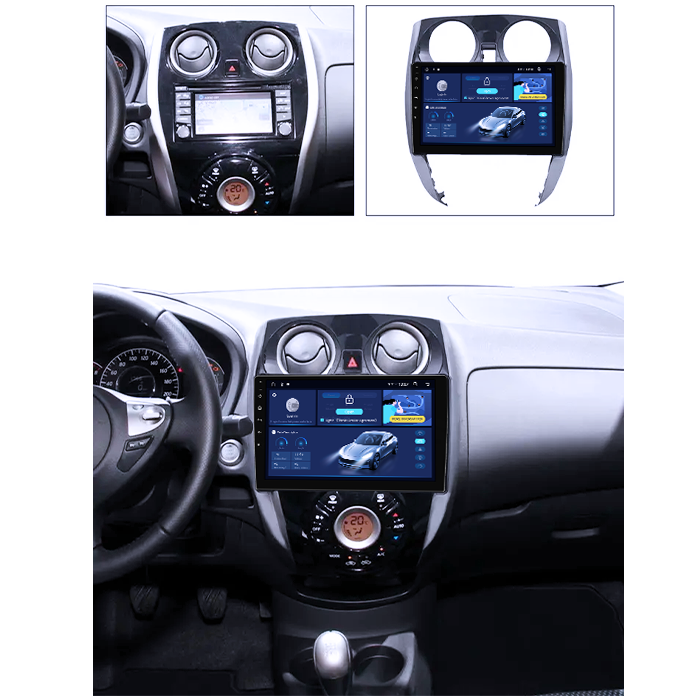 Navigatie dedicata Nissan Note 2012-2019, 8GB RAM 128GB ROM, Octacore, Platforma TS18, Android 14, Display QLED 9", Suporta camera 360", DSP, Carplay&Android Auto, SIM 4G, Ventilator Activ [5]