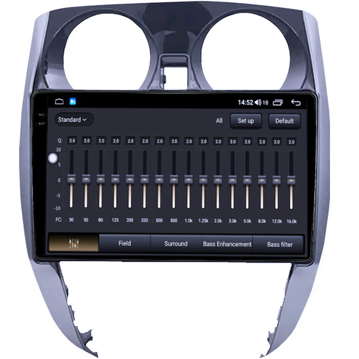 Navigatie dedicata Nissan Note 2012-2019, 8GB RAM 128GB ROM, Octacore, Platforma TS18, Android 14, Display QLED 9", Suporta camera 360", DSP, Carplay&Android Auto, SIM 4G, Ventilator Activ [8]