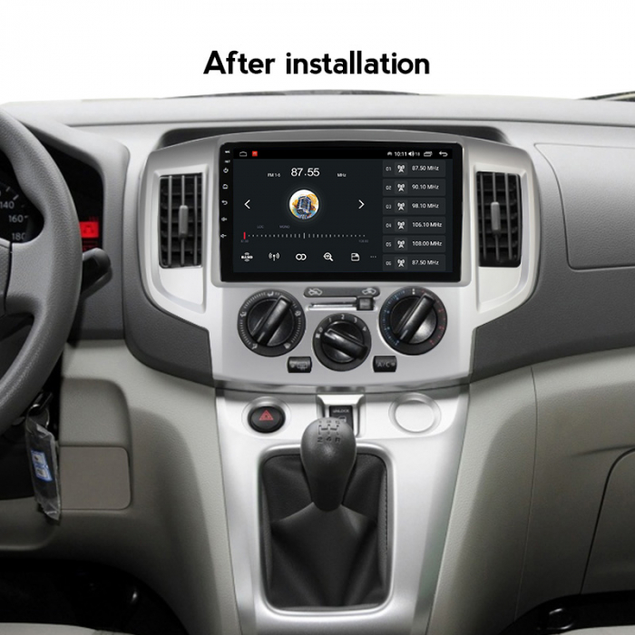 Navigatie dedicata Nissan NV200 2011-2018, 4 GB RAM 32 ROM, Android 13, Display QLED, 9", DSP, Carplay, Android Auto, Internet, Youtube , Waze , WI-FI , USB , Bluetooth [6]