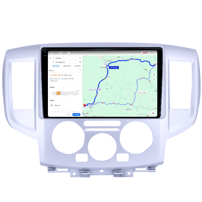 Navigatie dedicata Nissan NV200 2011-2018, 4GB RAM 64GB ROM, Octacore, Android 14, Display QLED 1K 9", Carplay&Android Auto, SIM 4G, Ventilator Activ [4]
