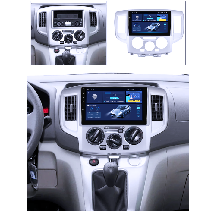 Navigatie dedicata Nissan NV200 2011-2018, 8GB RAM 128GB ROM, Octacore, Platforma TS18, Android 14, Display QLED 9", Suporta camera 360", DSP, Carplay&Android Auto, SIM 4G, Ventilator Activ [5]