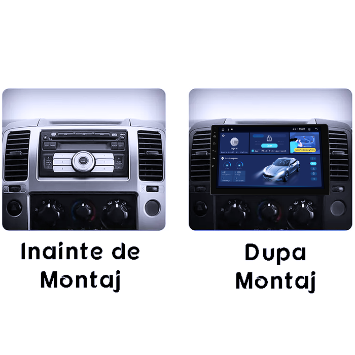 Navigatie dedicata Nissan Pathfinder 2004-2012, 4GB RAM 64GB ROM, Octacore, Android 14, Display QLED 1K 9", Carplay&Android Auto, SIM 4G, Ventilator Activ [5]