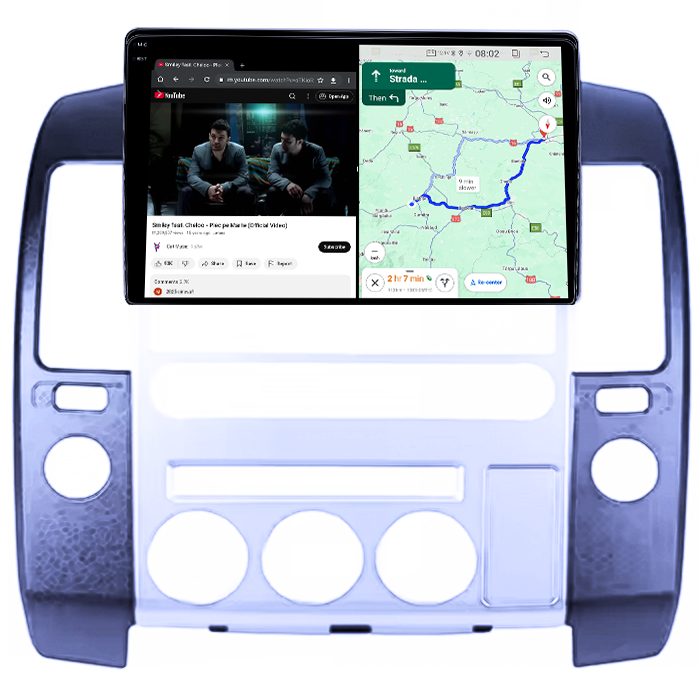 Navigatie dedicata Nissan Pathfinder R51 2004-2012, 4GB RAM 64GB ROM, Octacore, Android 14, Display QLED  9", Carplay&Android Auto, SIM 4G, Ventilator Activ [4]