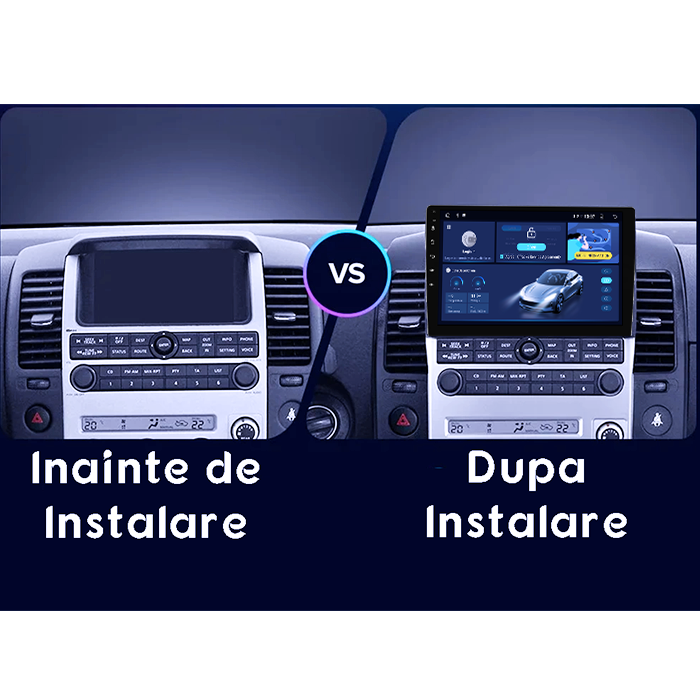 Navigatie dedicata Nissan Pathfinder R51 2004-2012, 4GB RAM 64GB ROM, Octacore, Android 14, Display QLED  9", Carplay&Android Auto, SIM 4G, Ventilator Activ [5]