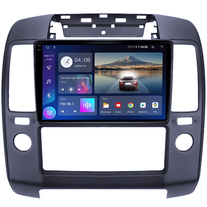 Navigatie dedicata Nissan Pathfinder 2004-2012, 4GB RAM 64GB ROM, Quad Core, Display 9" QLED 1K, Carplay, Android 14, Bluetooth, Magazin Play, Suport Camere AHD [2]