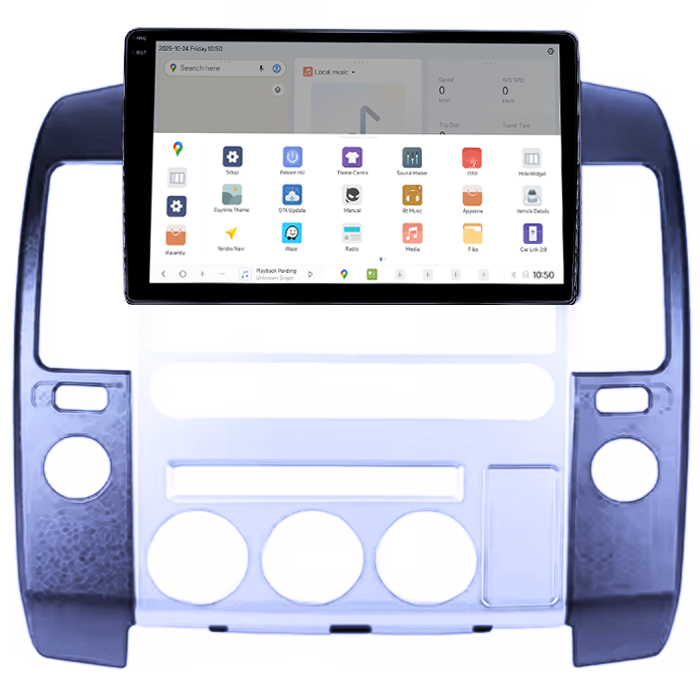Navigatie dedicata Nissan Pathfinder P51, DUDU3, 4GB RAM 64GB ROM, Octacore, Platforma 8581, Android, Display QLED 9", DSP, Carplay&AndroidAuto [3]