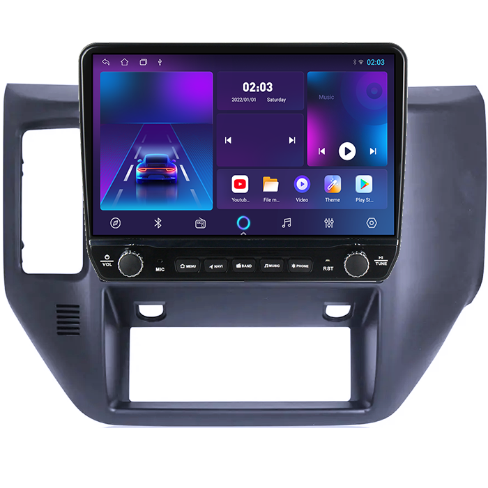 Navigatie dedicata Nissan Patrol 2004-2021 Tesla cu butoane rotative model 2024, 4GB RAM 64GB ROM, Procesor Quadcore, Android 14, Display QLED 10", DSP, Carplay&Android Auto [6]