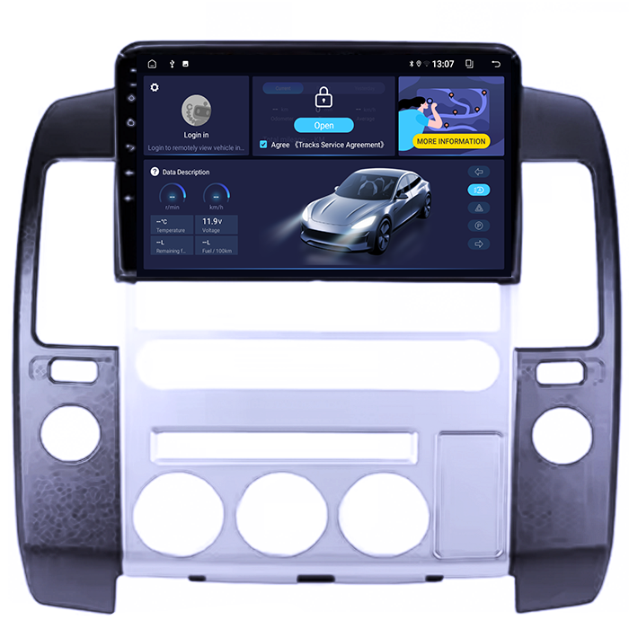 Navigatie dedicata Nissan Pathfinder P51, 4GB RAM 64GB ROM, Octacore, Android 13, Display QLED 9", DSP, Carplay, Android Auto, SIM 4G [2]