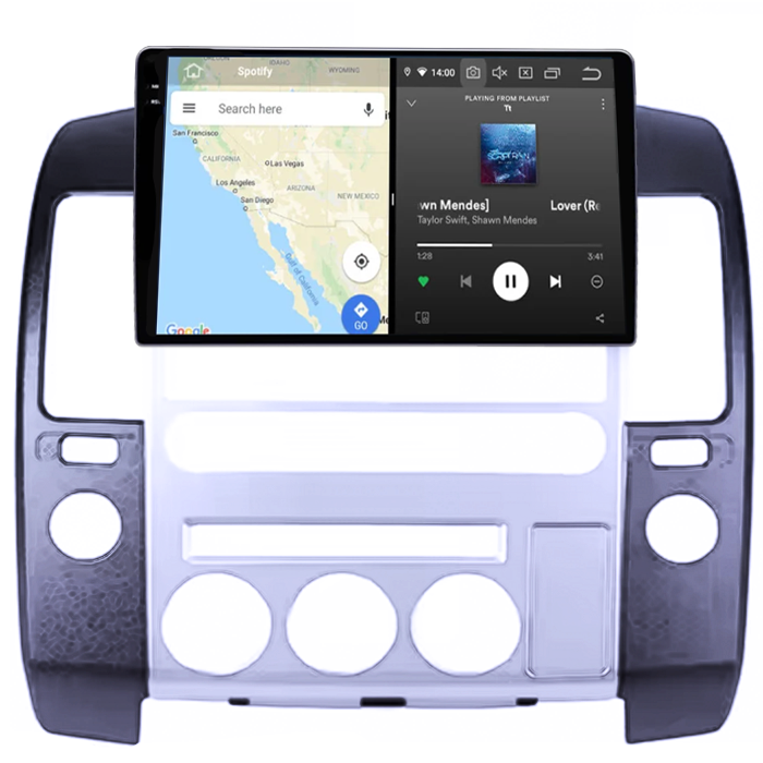 Navigatie dedicata Nissan Pathfinder P51, 12GB RAM 256GB ROM, Android 13, Rezolutie 2K, Display QLED, 9", DSP, Carplay, SIM 4G [3]