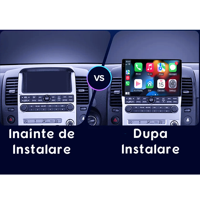 Navigatie dedicata Nissan Pathfinder P51, 4GB RAM 64GB ROM, Procesor Qualcomm Octacore, Android 14, Rezolutie 2K, Display QLED 9", DSP, Carplay&Android Auto, SIM 4G [5]