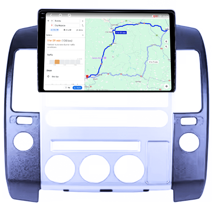 Navigatie dedicata Nissan Pathfinder P51, 4GB RAM 64GB ROM, Procesor Qualcomm Octacore, Android 14, Rezolutie 2K, Display QLED 9", DSP, Carplay&Android Auto, SIM 4G [4]