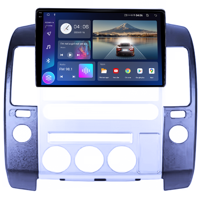 Navigatie dedicata Nissan Pathfinder P51, 8GB RAM 128GB ROM, Octacore, Platforma TS18, Android 14, Display QLED 9", Suporta camera 360", DSP, Carplay&Android Auto, SIM 4G, Ventilator Activ [2]