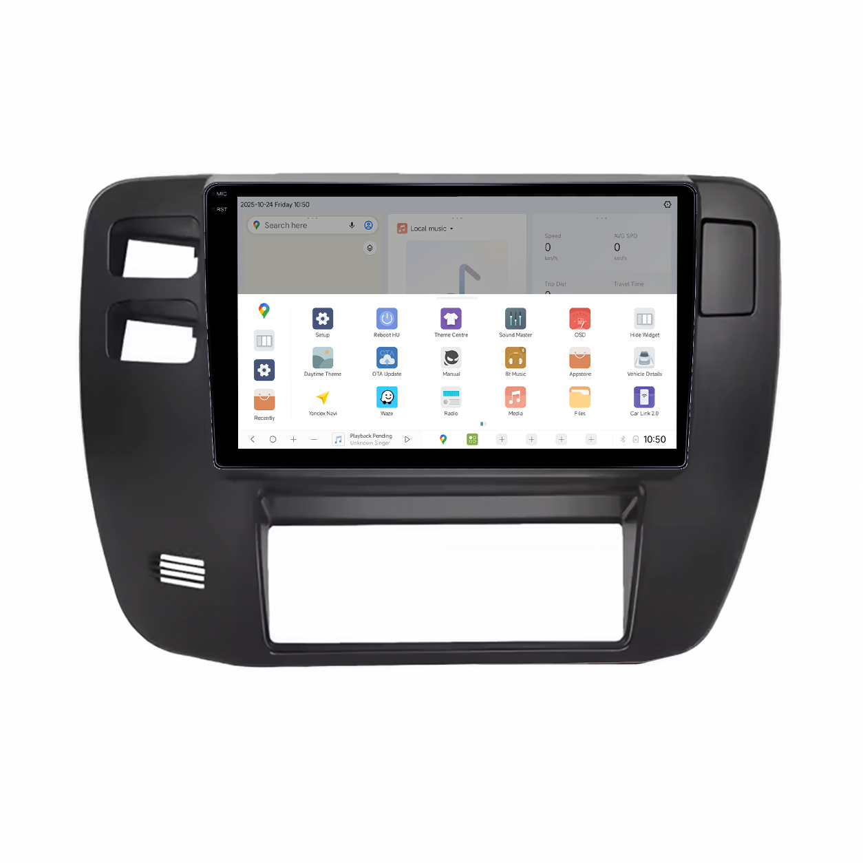 Navigatie dedicata Nissan Patrol Y61 1997-2005, Gri, DUDU3, 4GB RAM 64GB ROM, Octacore, Platforma 8581, Android, Display QLED 9", DSP, Carplay&AndroidAuto [3]