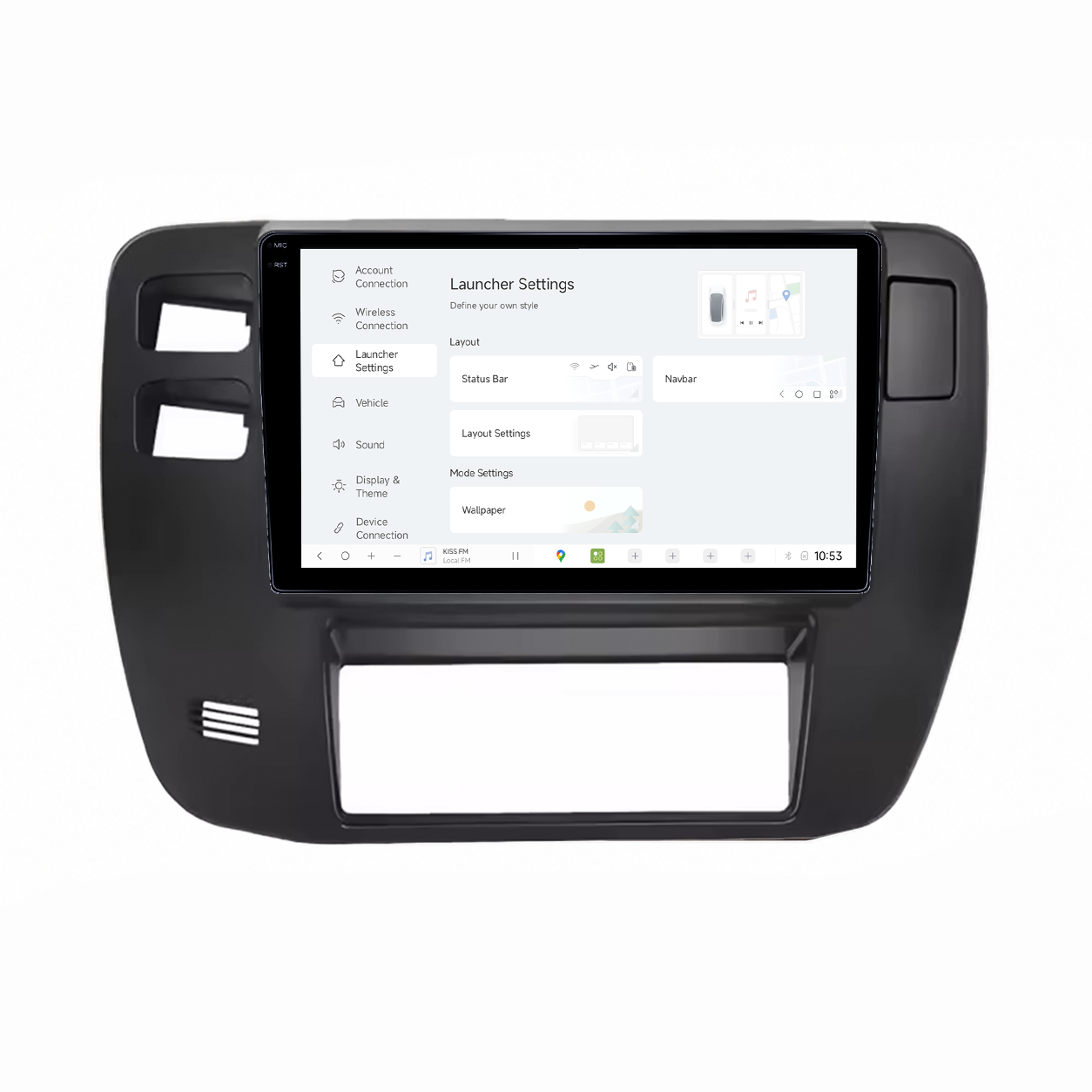 Navigatie dedicata Nissan Patrol Y61 1997-2005, Gri, DUDU3, 4GB RAM 64GB ROM, Octacore, Platforma 8581, Android, Display QLED 9", DSP, Carplay&AndroidAuto [5]