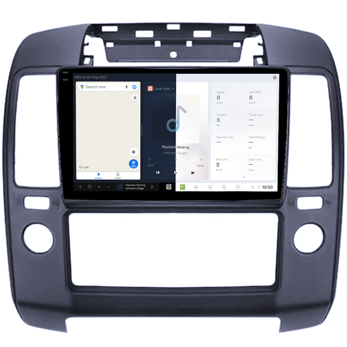 Navigatie dedicata Nissan Pathfinder 2004-2012, DUDU3, 4GB RAM 64GB ROM, Octacore, Platforma 8581, Android, Display QLED 9", DSP, Carplay&AndroidAuto [2]