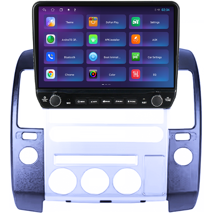 Navigatie dedicata Nissan Pathfinder R51 Tesla cu butoane rotative model 2024, 4GB RAM 64GB ROM, Procesor Quadcore, Android 14, Display QLED 10", DSP, Carplay&Android Auto [5]