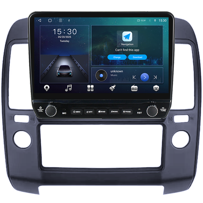 Navigatie dedicata Nissan Pathfinder 2004-2012 Tesla cu butoane rotative model 2024, 4GB RAM 64GB ROM, Procesor Quadcore, Android 14, Display QLED 10", DSP, Carplay&Android Auto [7]
