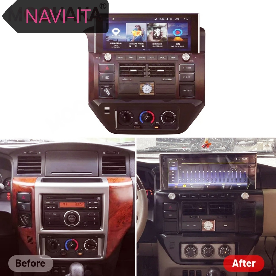 Navigatie dedicata Nissan Patrol 2004-2015, 4GB RAM 64GB ROM, Octacore, Android 14, Display QLED 1K 9", Carplay&Android Auto, SIM 4G, Ventilator Activ [2]