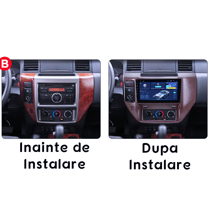 Navigatie dedicata Nissan Patrol 2004-2021, 4GB RAM 64GB ROM, Octacore, Android 14, Display QLED 1K 9", Carplay&Android Auto, SIM 4G, Ventilator Activ [5]